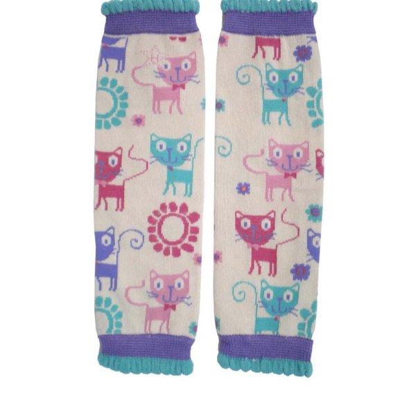 Huggalugs Other - Meow Kitty Cat Leg Warmers by Huggalugs Footless - Newborn to 6 Months - NIP